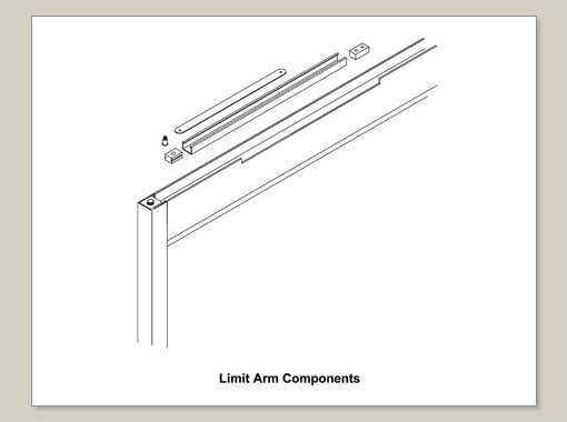 5100 Series Limit Arm Components