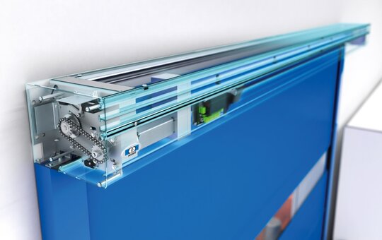 record SPEEDCORD High Speed Rollup Door